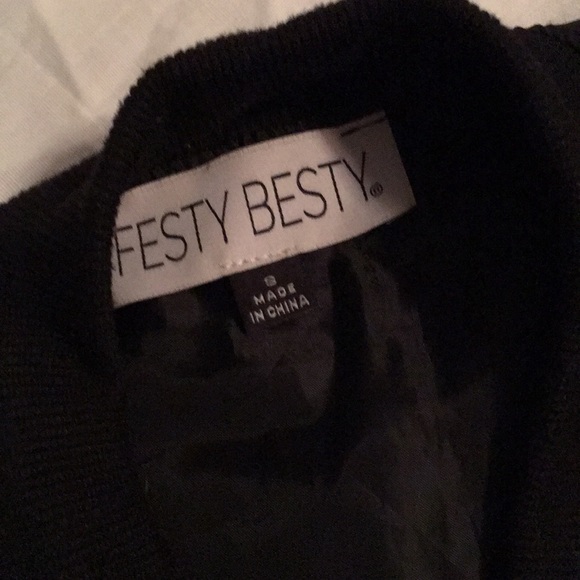 FESTY BESTY PATCH BOMBER JACKET - Picture 2 of 5